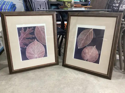 Framed Leaf Wall Art - Julie Greenwood - 2 Available