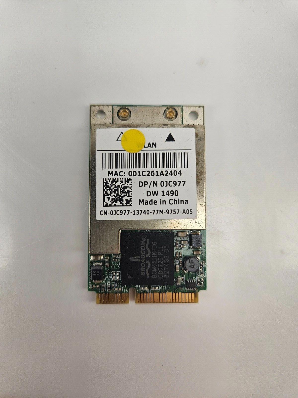 Carte Express WiFi sans fil Dell DW-1490 TrueMobile Testée 0JC977