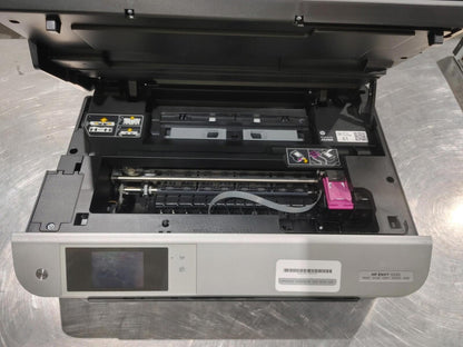HP ENVY 5530 All-In-One InkJet Printer Silver/Black Power Tested - Fair