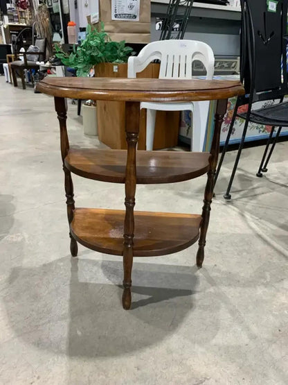 Half Moon 3 tier plant stand