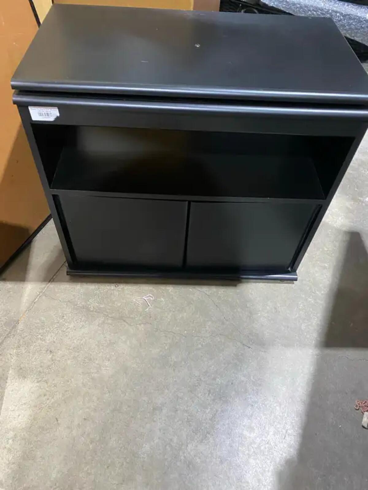 Black TV Stand
