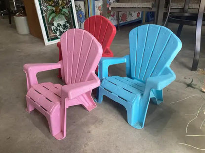 Little Tikes Garden Chairs - 3 Available