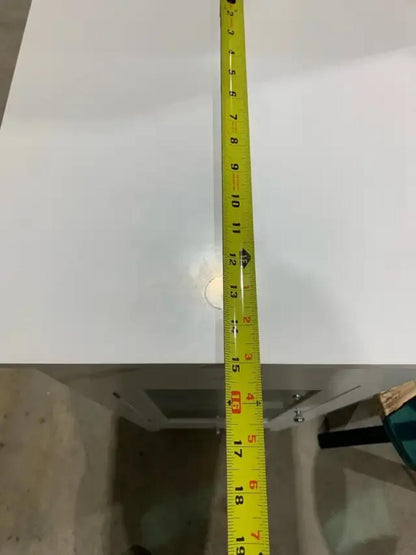 40” Tall White Bathroom Storage Unit