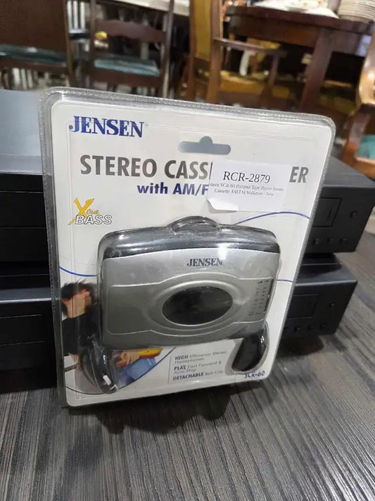 New! Jensen Stereo Cassette Player