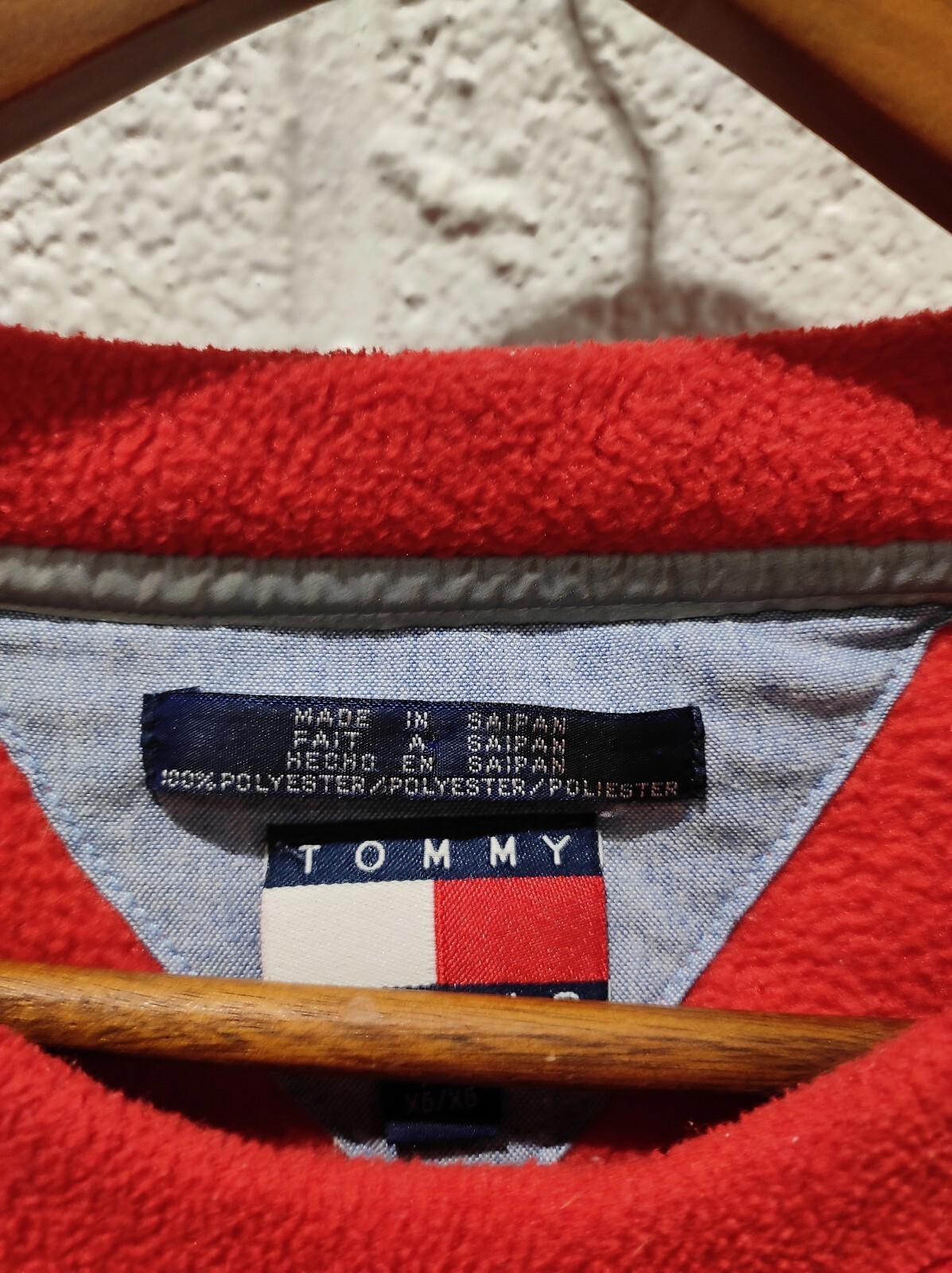Tommy Hilfiger Jeans Crewneck Men's Red Sweatshirt Size- XL