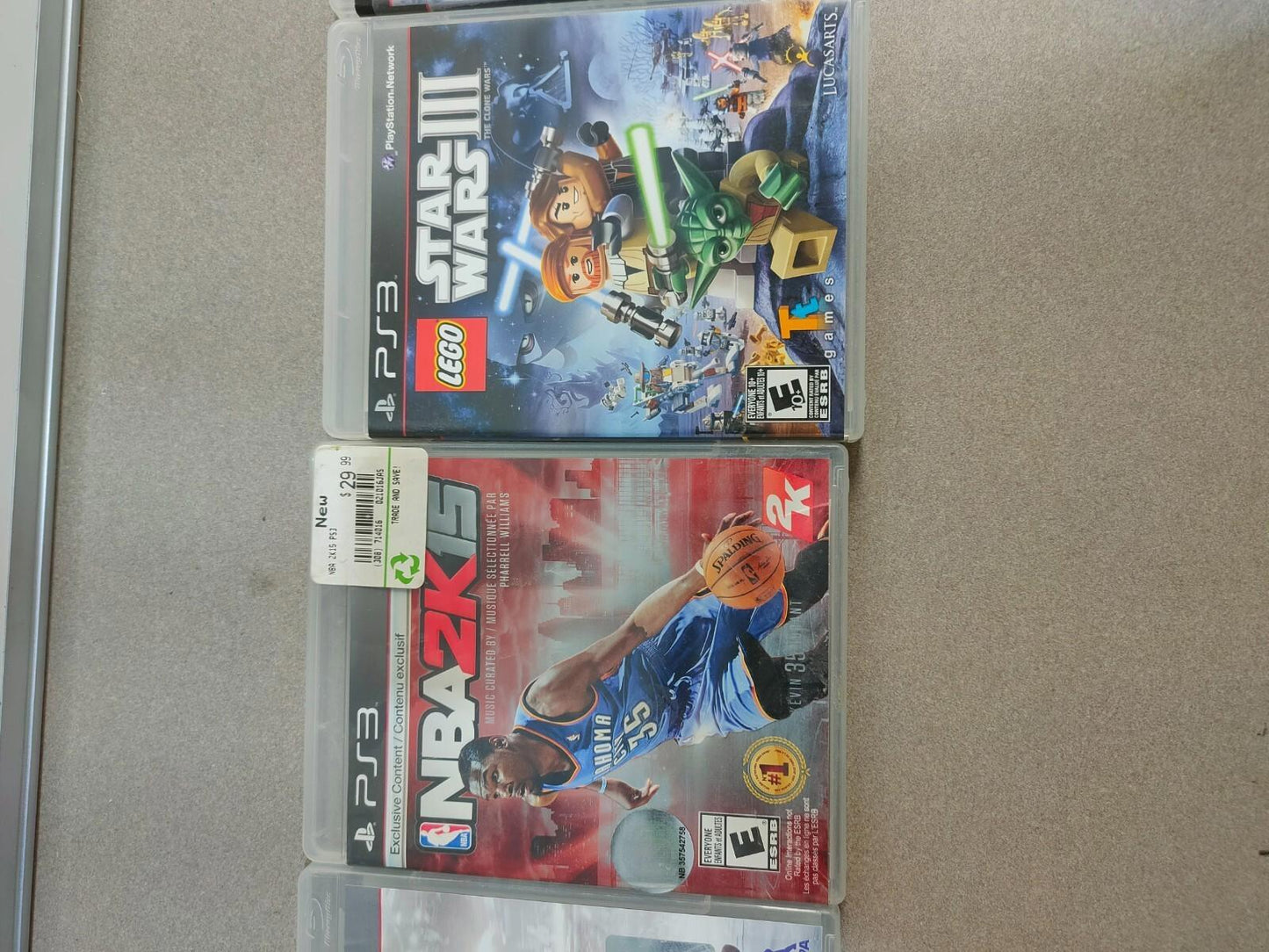 Lot of 4 PS3 games
