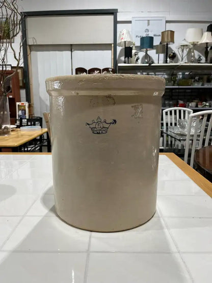 Large Vintage Style Ceramic Planter