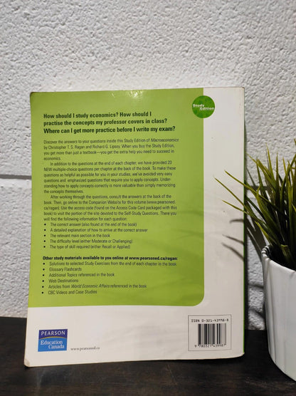 Macroeconomics by Ragan, Lipsey, Richard G. & Zuzana | Study (11th )Edition