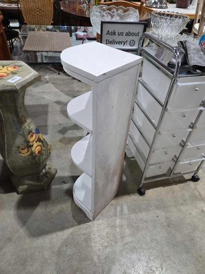White 3ft Corner Shelf