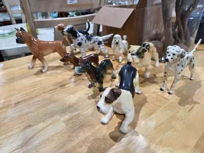 Rare Napco Dog Porcelain Figurines - 9 available