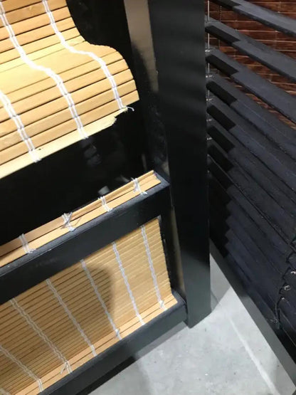 Brown Bamboo-esque Room Dividers - Set of 2 - 6 Panels