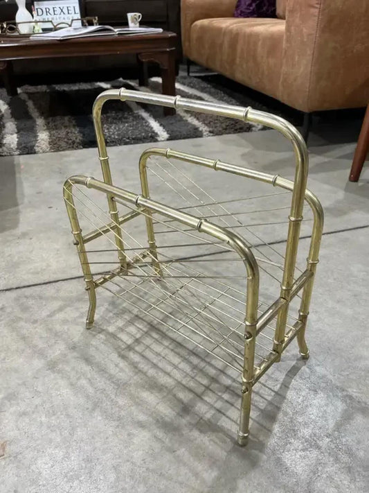 Vintage Metal Magazine Rack