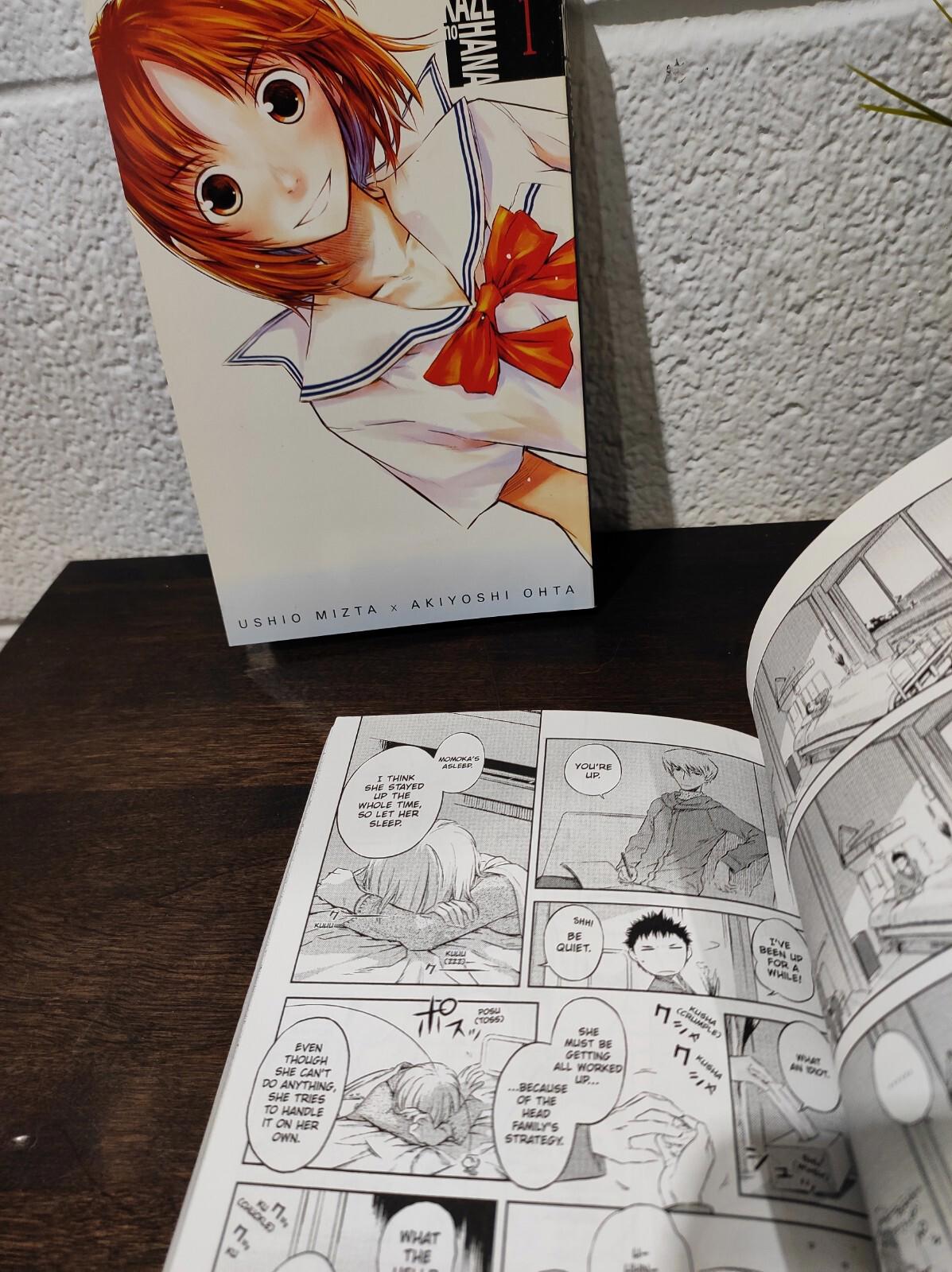 Kaze No Hana Manga Vol. 1-2 Paperback Book English
