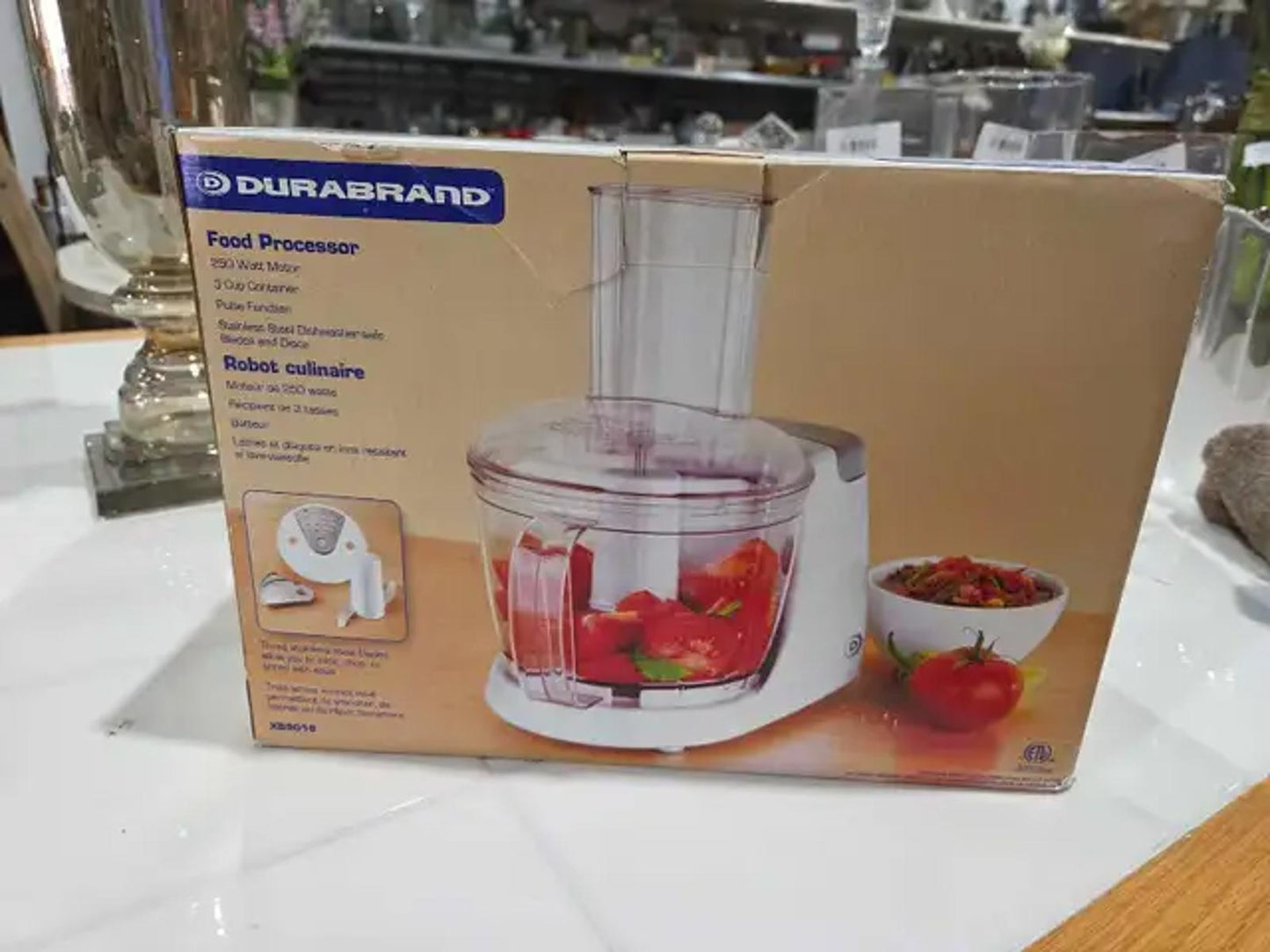 New! Durabrand Food Processor