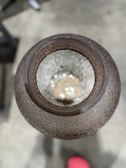 Textured Glass Vase