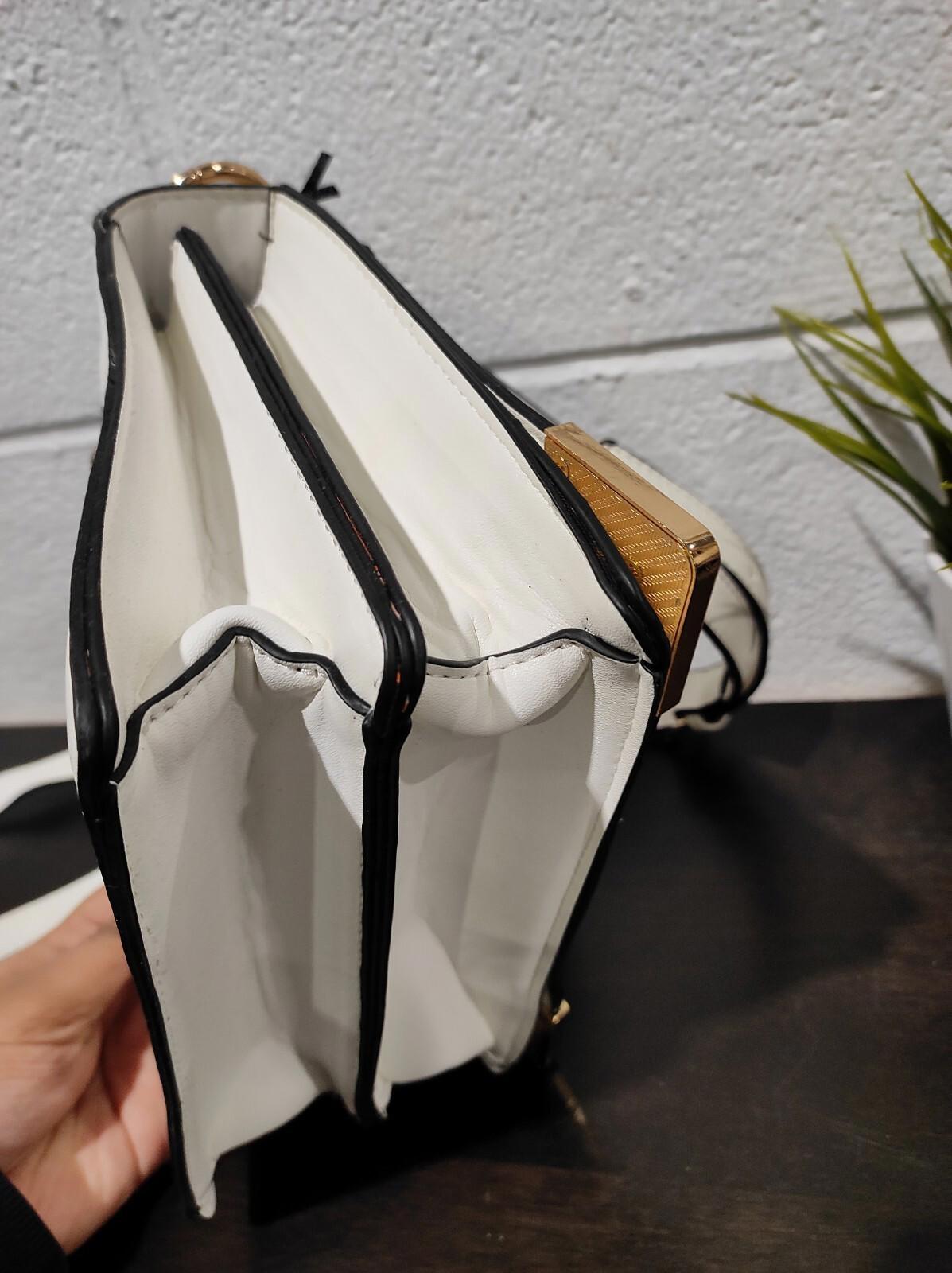 NWT La Terre Fashion Vegan Purse Lead-Safe White