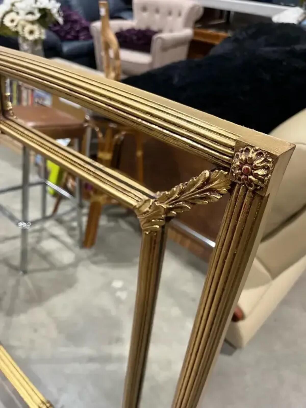 Gold Framed Mirror