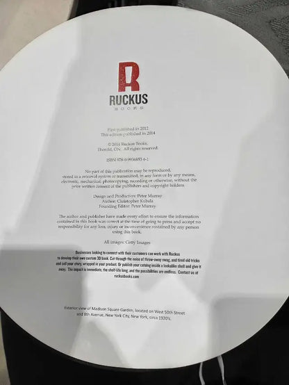 Ruckus Hockey Book