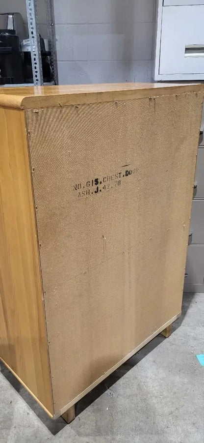 Oak Armoire with Drawers 52H x 36L x 18W