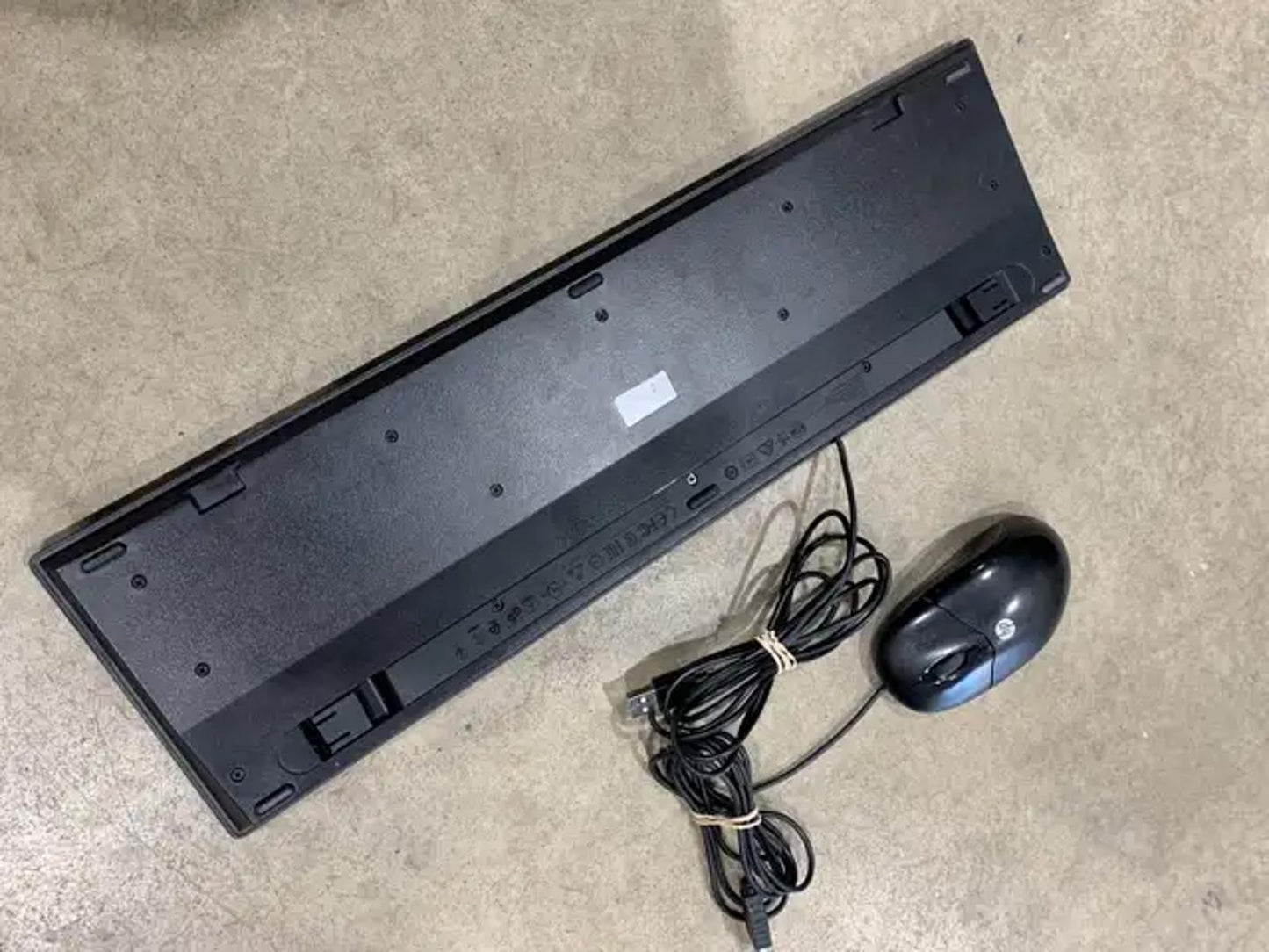 HP Mouse and Dell Keyboard