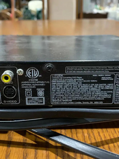 Citizen DVD Player