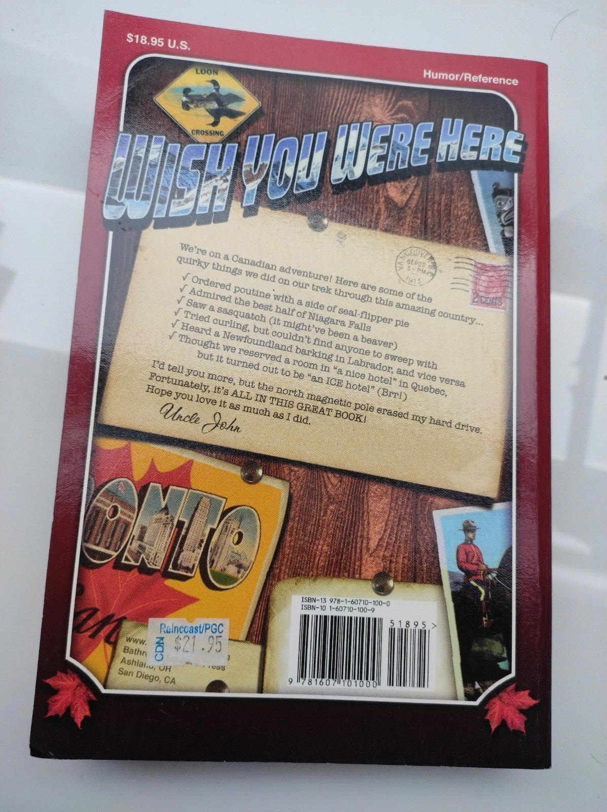 Uncle John's Bathroom Reader Plunges into Canada- Paperback