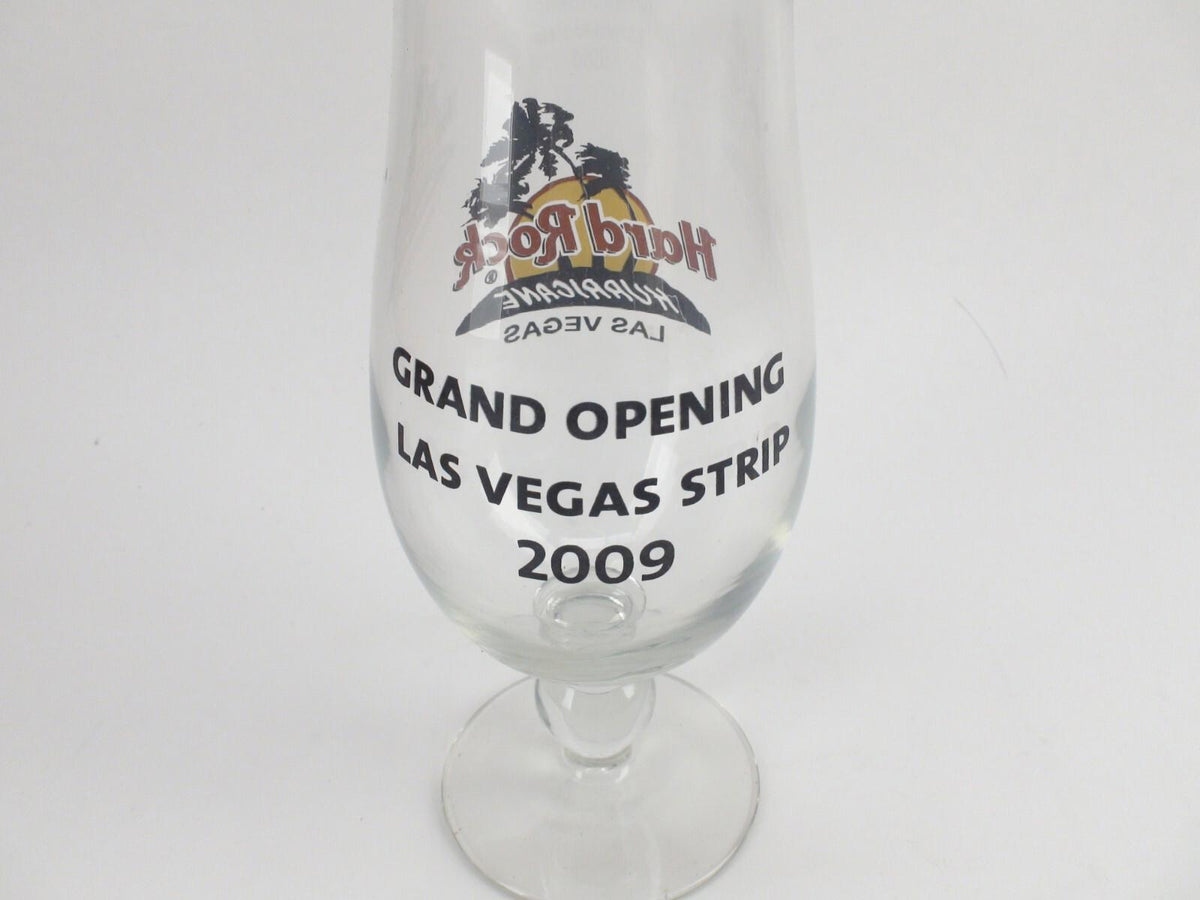 Hard Rock Cafe Hurricane Glass, Las Vegas Strip Grand Opening 2009 In Box