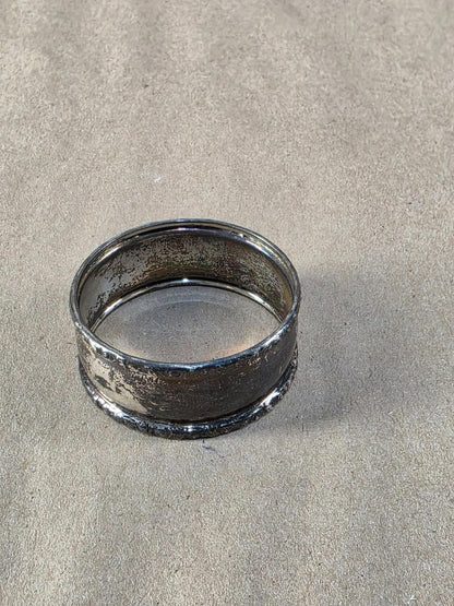Birks Sterling Silver Napkin Ring Antique Art Deco Hallmarked 1930s