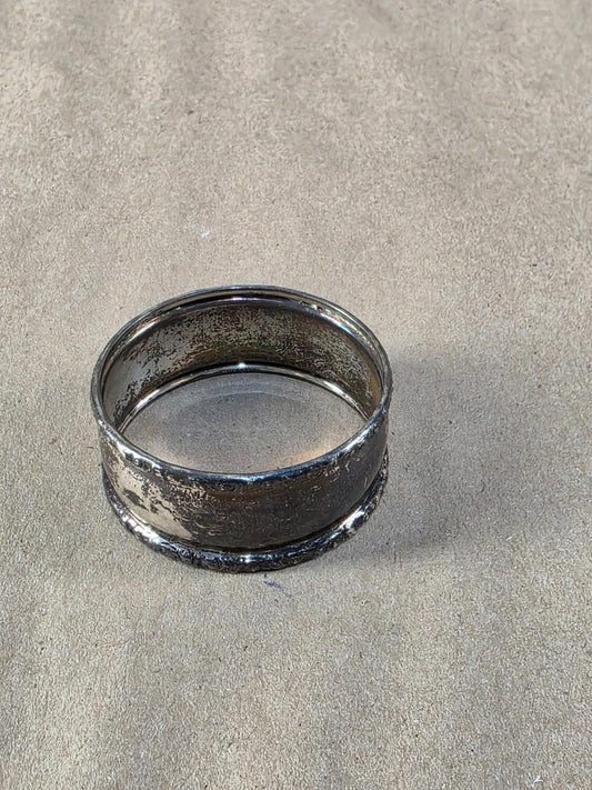 Birks Sterling Silver Napkin Ring Antique Art Deco Hallmarked 1930s