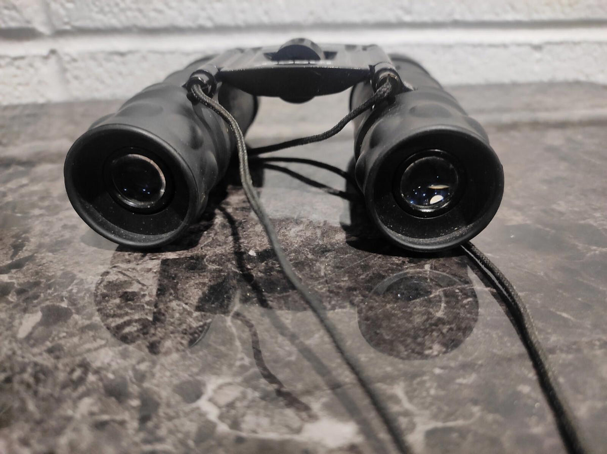 Vintage TASCO # 165RB 8 X 21 Black Binoculars  With Case
