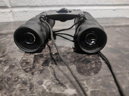 Vintage TASCO # 165RB 8 X 21 Black Binoculars  With Case