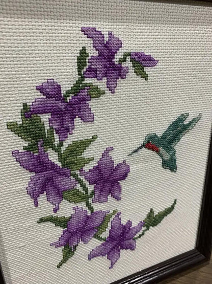 Hummingbird Cross-Stitch