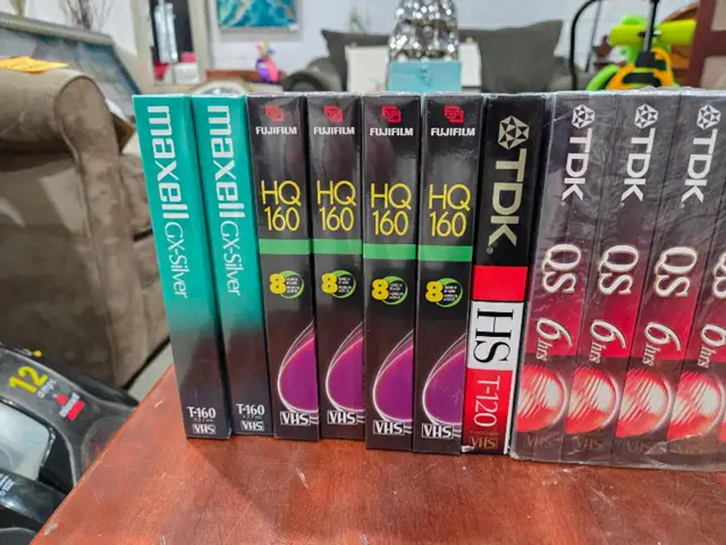 New! Blank VHS Tapes - 20 Available