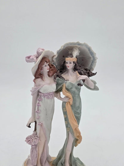 Vintage Hand Painted Statue Figurine La Verona Collection