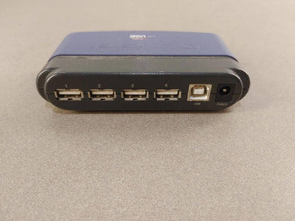 LINKSYS ProConnect Hi-Speed USB 4-port Hub USB 2.0 Black/Blue - Fair
