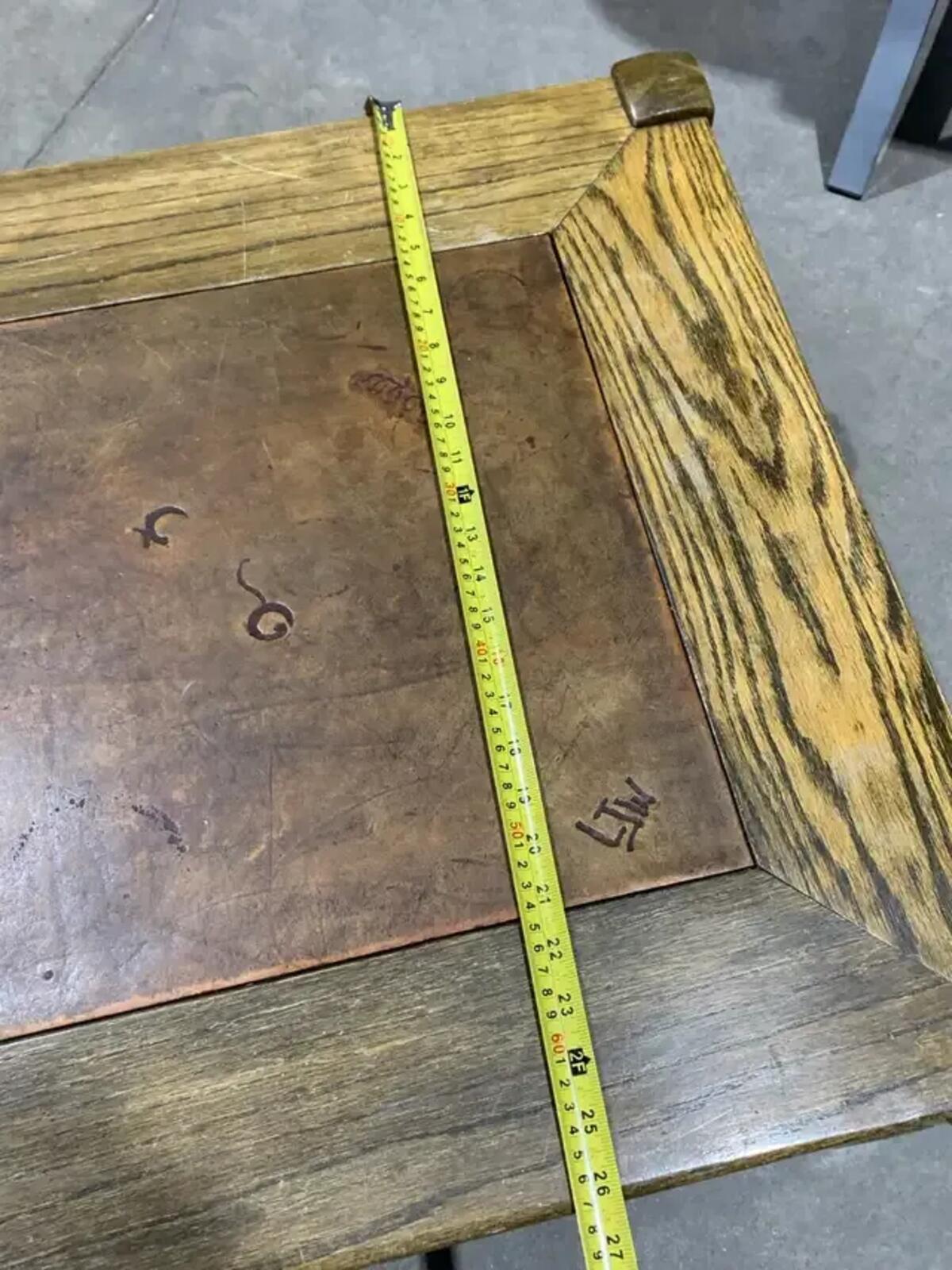 Large Panel Coffee Table