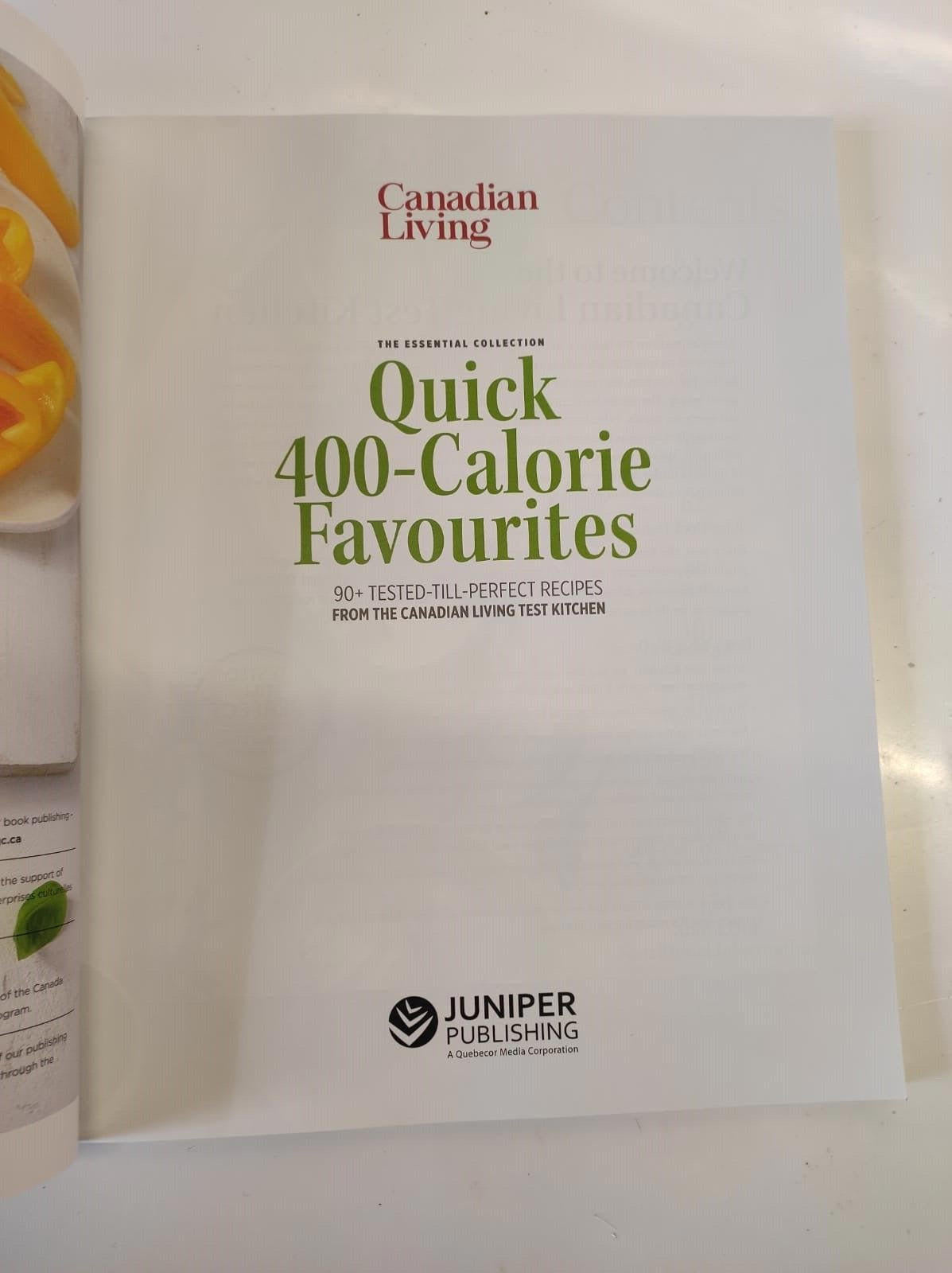 Les incontournables rapides de 400 calories (Canadian Living)