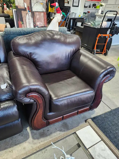 Campio 100% Leather Furniture Sofa Set