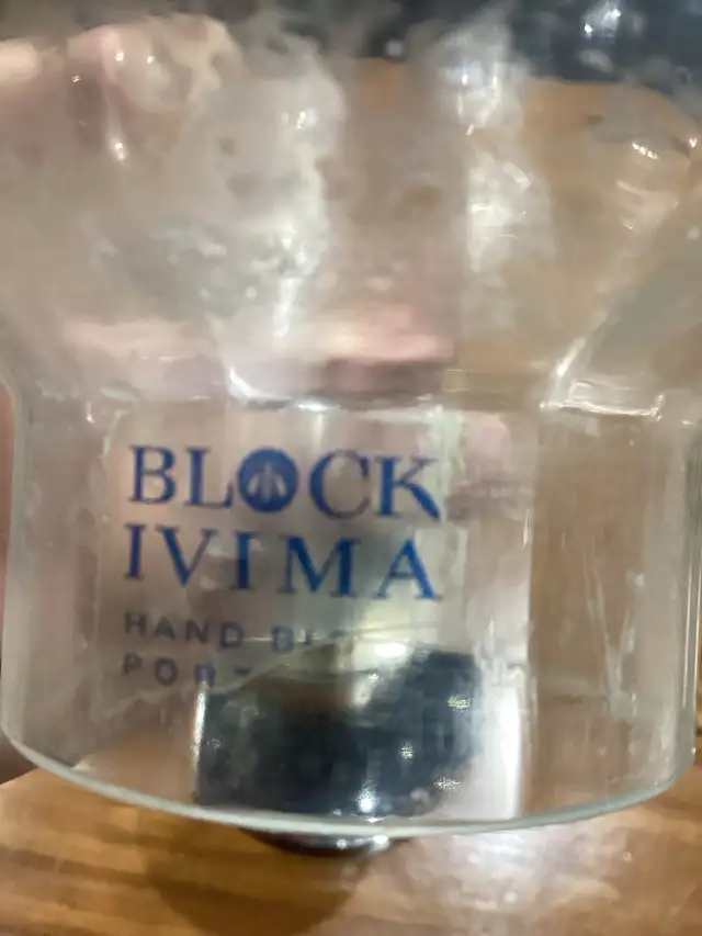 9” Block Ivima Candle Holder