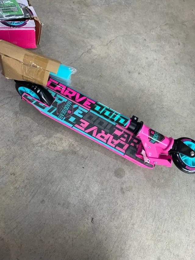 Pink Madd Gear Carve IQ Scooter