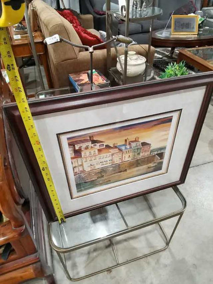 June Rollins Framed Landscape Art - signed! 171/2000 prints