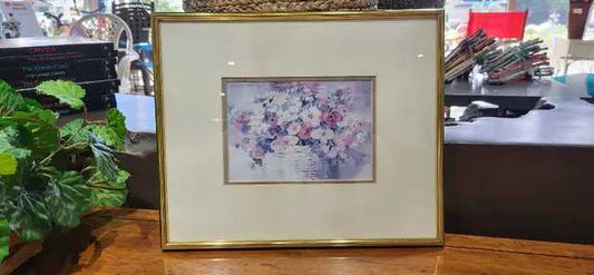 Dawna Barton Watercolor Framed Art 13x11