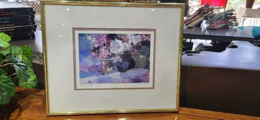Ted Goerschner Floral Print 13x11