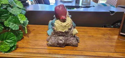 Toad Hollow Garden Gnome - "Snoring Merlin"