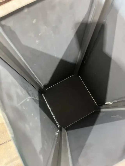 Mirrored Pedestal Stand
