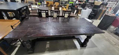 Solid Wood Harvest Dining Table