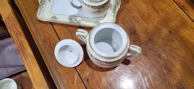 Noritake Hand-Painted Cream and Sugar Set