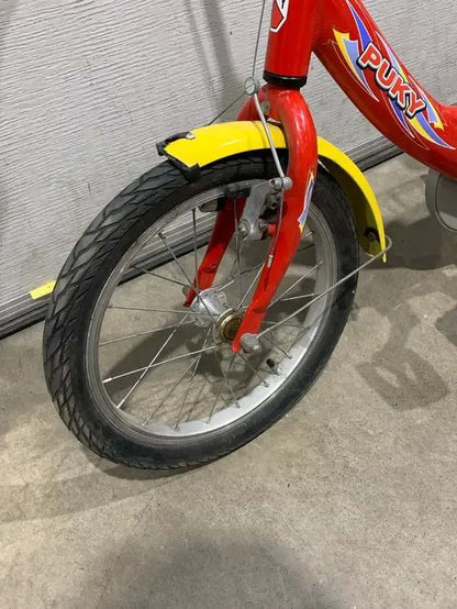 Children’s Red and Yellow Bicycle