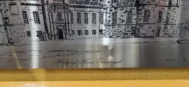 Omicways Holyrood House Stainless Steel Art