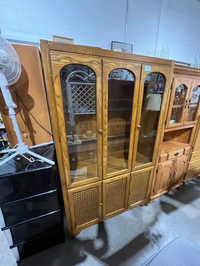 House of Braemore Oak China Cabinet